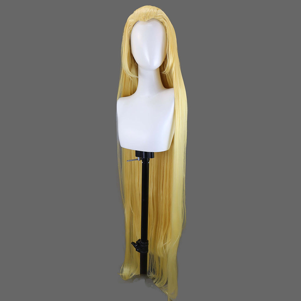 7th Hokage Naruto Uzumaki de Naruto Halloween Golden Cosplay Peluca