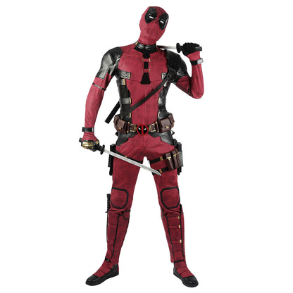 [In stock] Deadpool 3 Wolverine and Deadpool Wade Winston Wilson Cosplay Costume