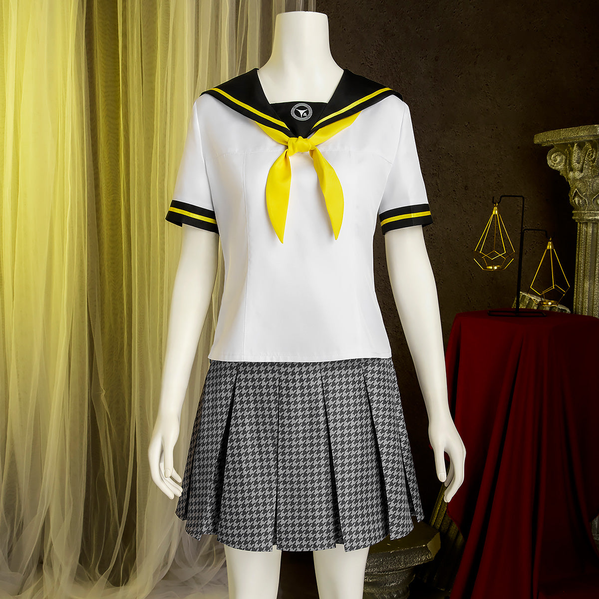 Persona 4 Yasogami High School Summer Uniform Rise Kujikawa Cosplay Costume