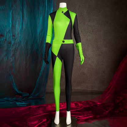 Kim Possible Shego Cosplay Costume - B Edition