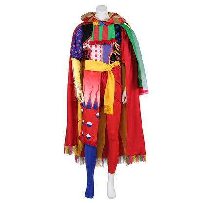 Dissidia Final Fantasy NT FF6 Kefka Cosplay Costume