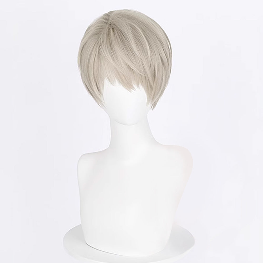 Love and Deepspace Xavier Silver Cosplay Wig