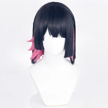 Zenless Zone Zero Victoria Housekeeping Ellen Black Pink Cosplay Wig