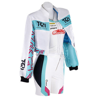 Vocaloid Kyojo Cup 2024 Racing Miku Suit Dress Cosplay Costume