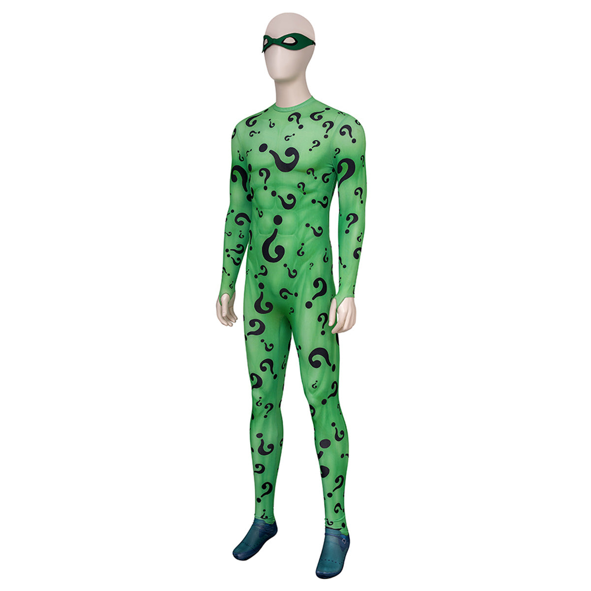 Batman Forever - Riddler Jumpsuit Cosplay Costume