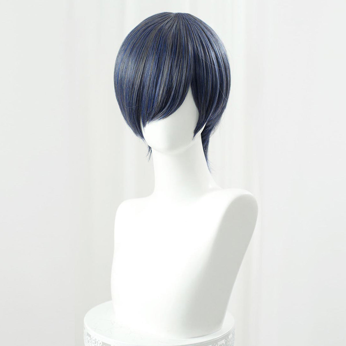 Black Butler Ciel Phantomhive Gray Blue Cosplay Wig