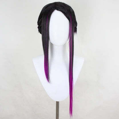 Tekken 8 Zafina Purple Cosplay Wig