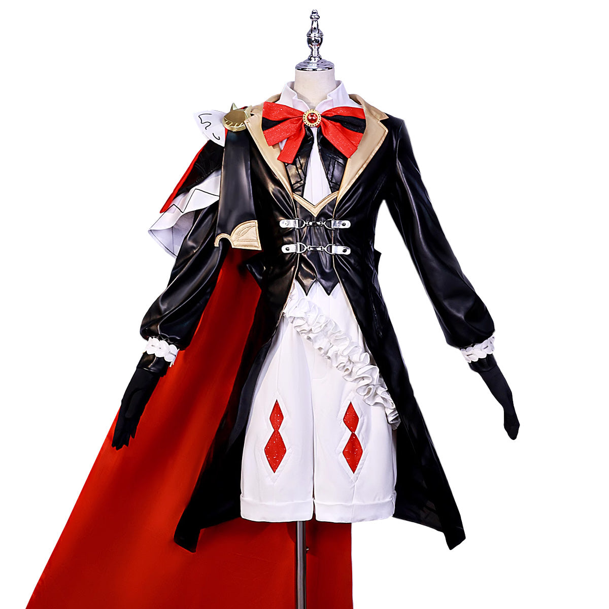 Genshin Impact KFC Lyney Cosplay Costume