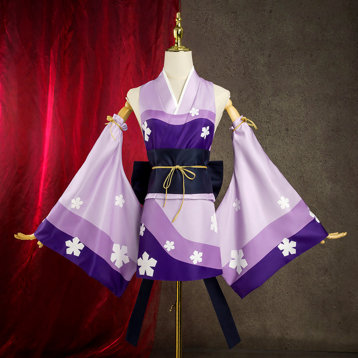 Fairy Tail Erza Scarlet Kimono Cosplay Costume