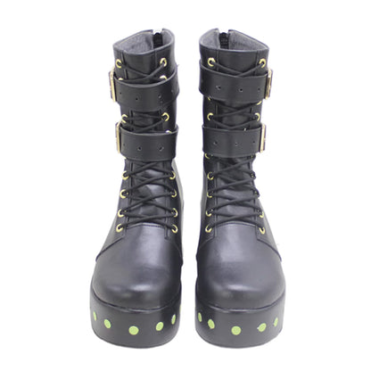 Arknights Texas invierno negro Cosplay zapatos