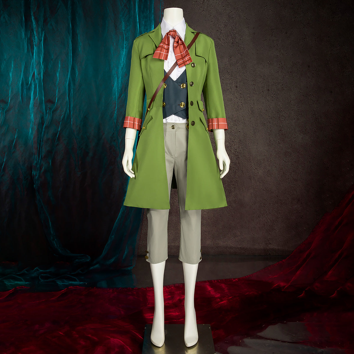 The Great Ace Attorney Chronicles Gina Lestrade Halloween Cosplay Costume