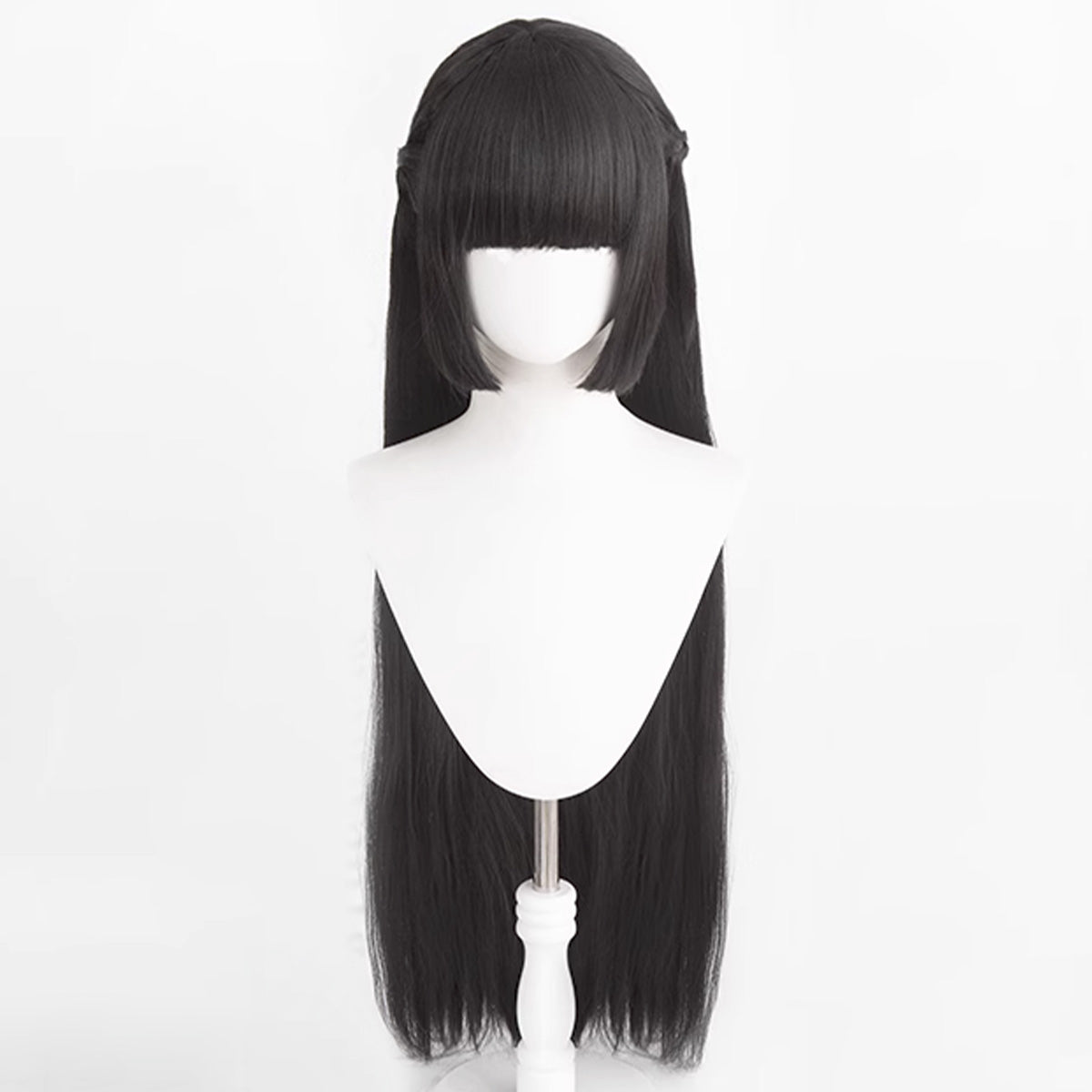 Zenless Zone Zero Hoshimi Miyabi Black Cosplay Wig