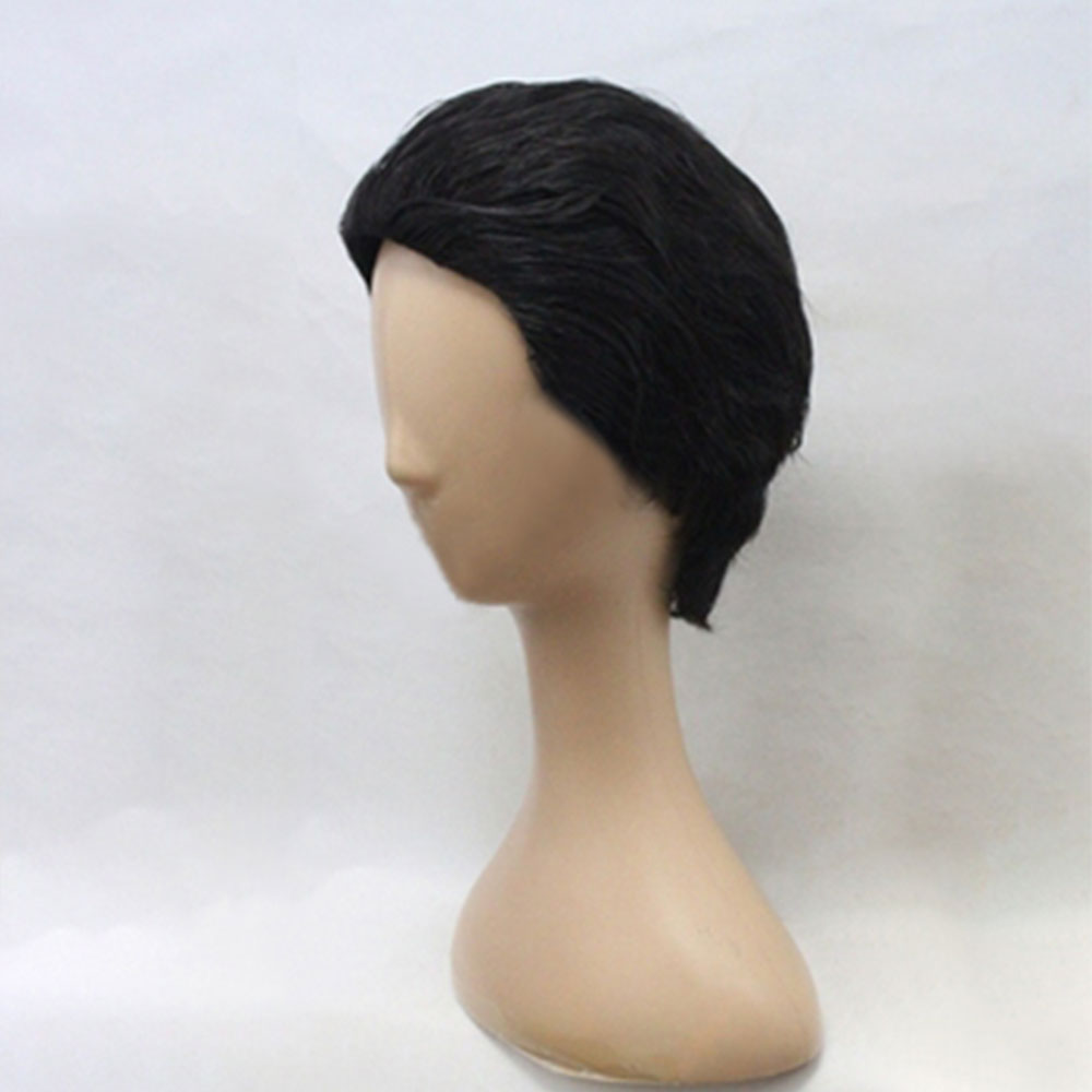 The Addams Family Gomez Addams Halloween Black Cosplay Wig