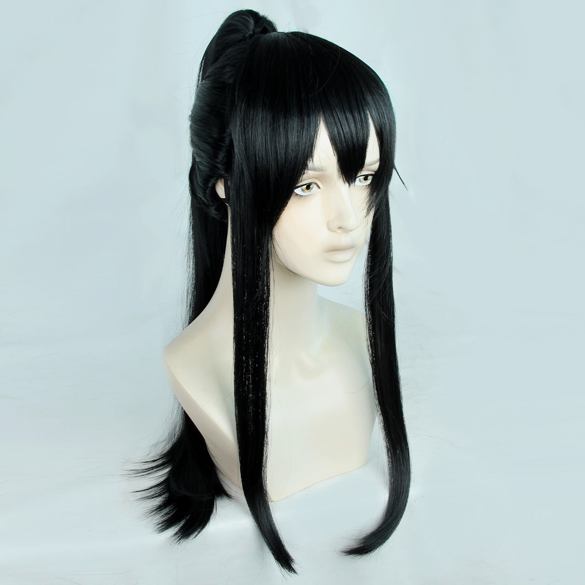 Kaiju No. 8 Mina Ashiro Black Cosplay Wig