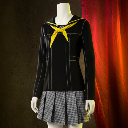 Persona 4 Shin Megami Tensei Shirogane Naoto School Uniform Cosplay Costume