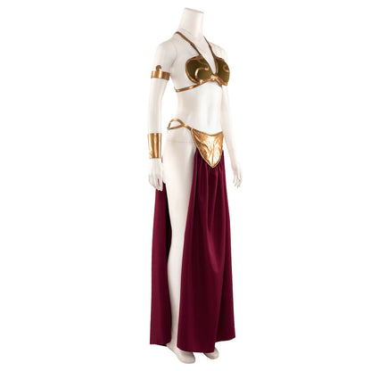 [in stock]Star Wars Princess Leia Slave Girl Cosplay Costume