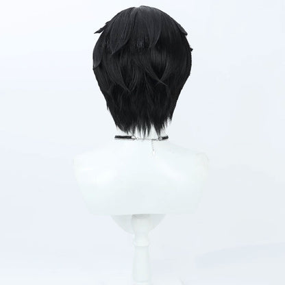 VALORANT ISO Black Cosplay Wig