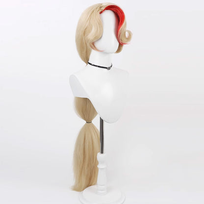 [in stock]Hazbin Hotel Charlotte Morningstar Gold Cosplay Wig