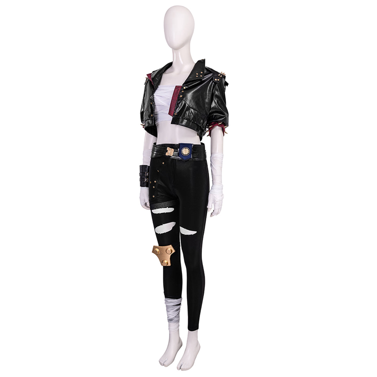 Arcane Season 2 League of Legends LOL Vi Black Cosplay Costume