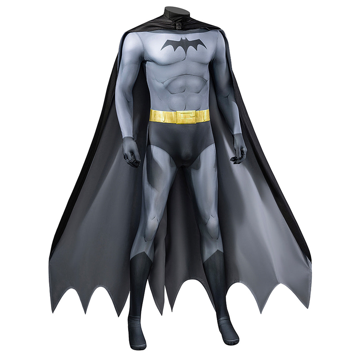 2024 Animation Batman: Caped Crusader Batman Jumpsuit Cosplay Costume