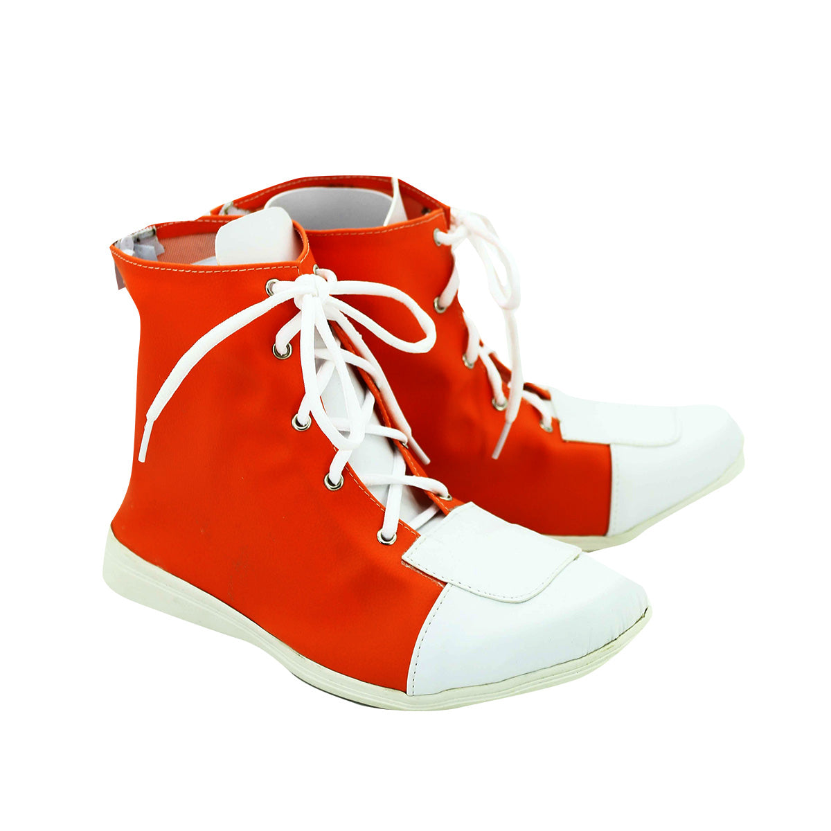 Katekyo Hitman Reborn! Sawada Tsunayoshi Orange Shoes Cosplay Boots