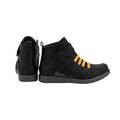 Valorant Phoenix Black Yellow Cosplay Shoes