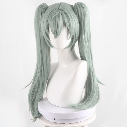 Zenless Zone Zero Corin Wickes Victoria Housekeeping Green Cosplay Wig