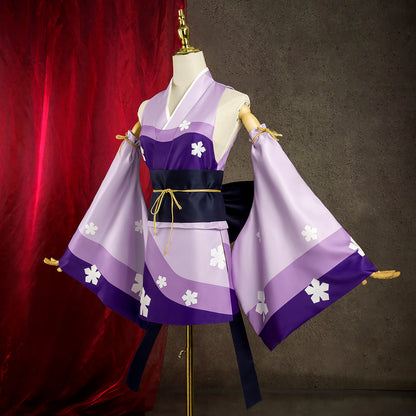 Fairy Tail Erza Scarlet Kimono Cosplay Costume