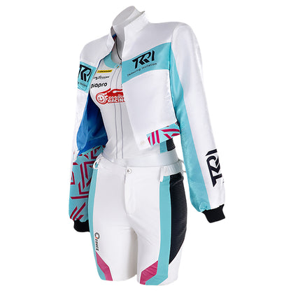 Vocaloid Kyojo Cup 2024 Racing Miku Suit Dress Cosplay Costume