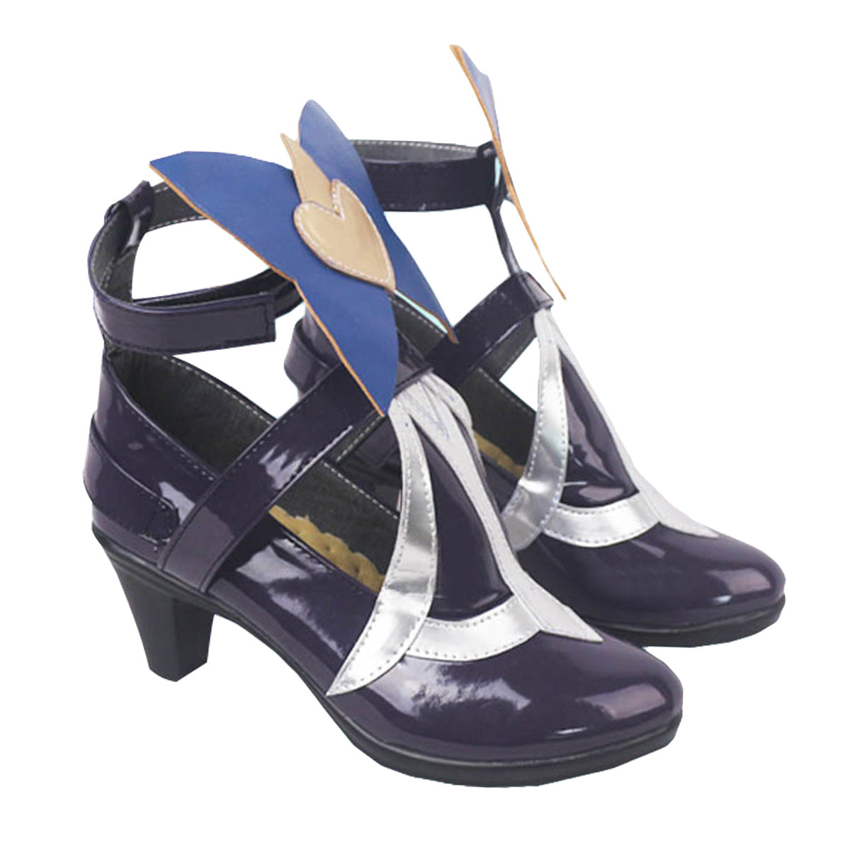 Guilty Gear-Strive-Bridget Bleu Cosplay Chaussures