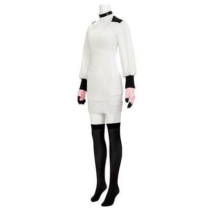 Cyberpunk: Edgerunners Ending Theme Let You Down White Cosplay Costume