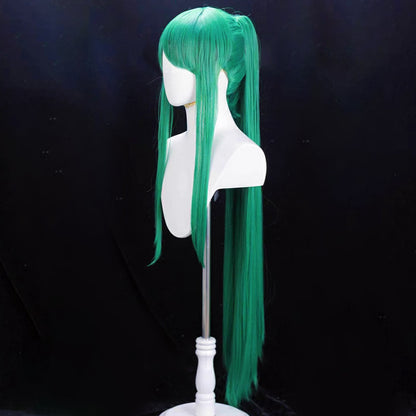 Arknights Hoshiguma High Ponytail Green Cosplay Wig