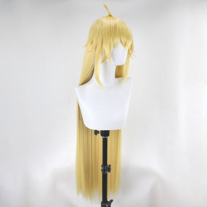 7th Hokage Naruto Uzumaki de Naruto Halloween Golden Cosplay Peluca