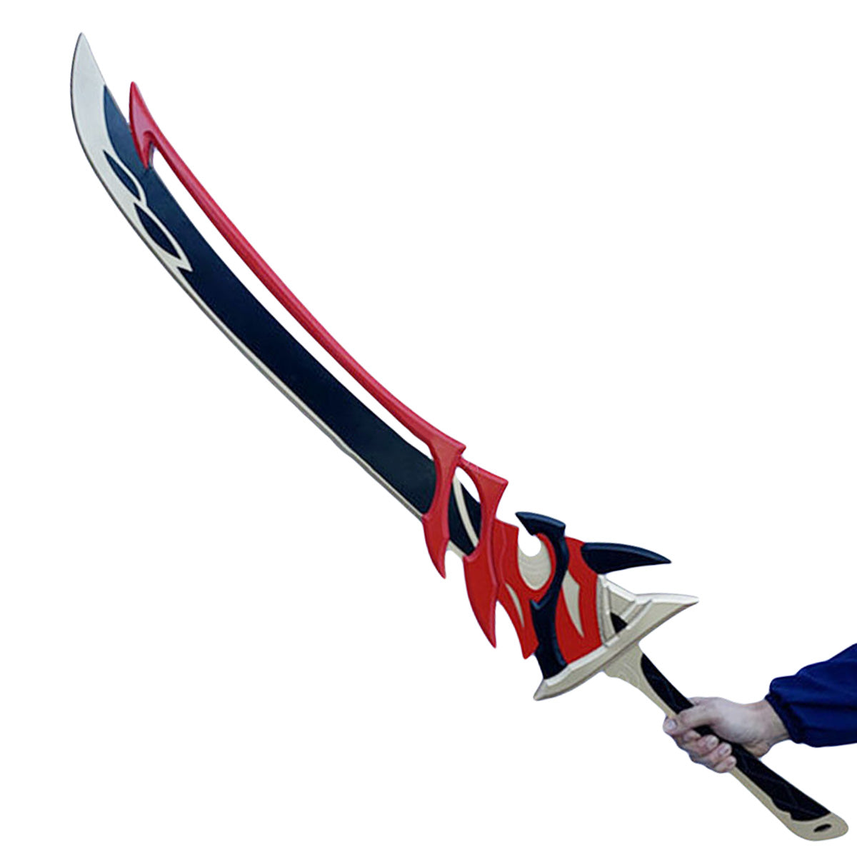 Genshin Impact Arataki Itto Redhorn Stonethresher Sword Cosplay Weapon Prop