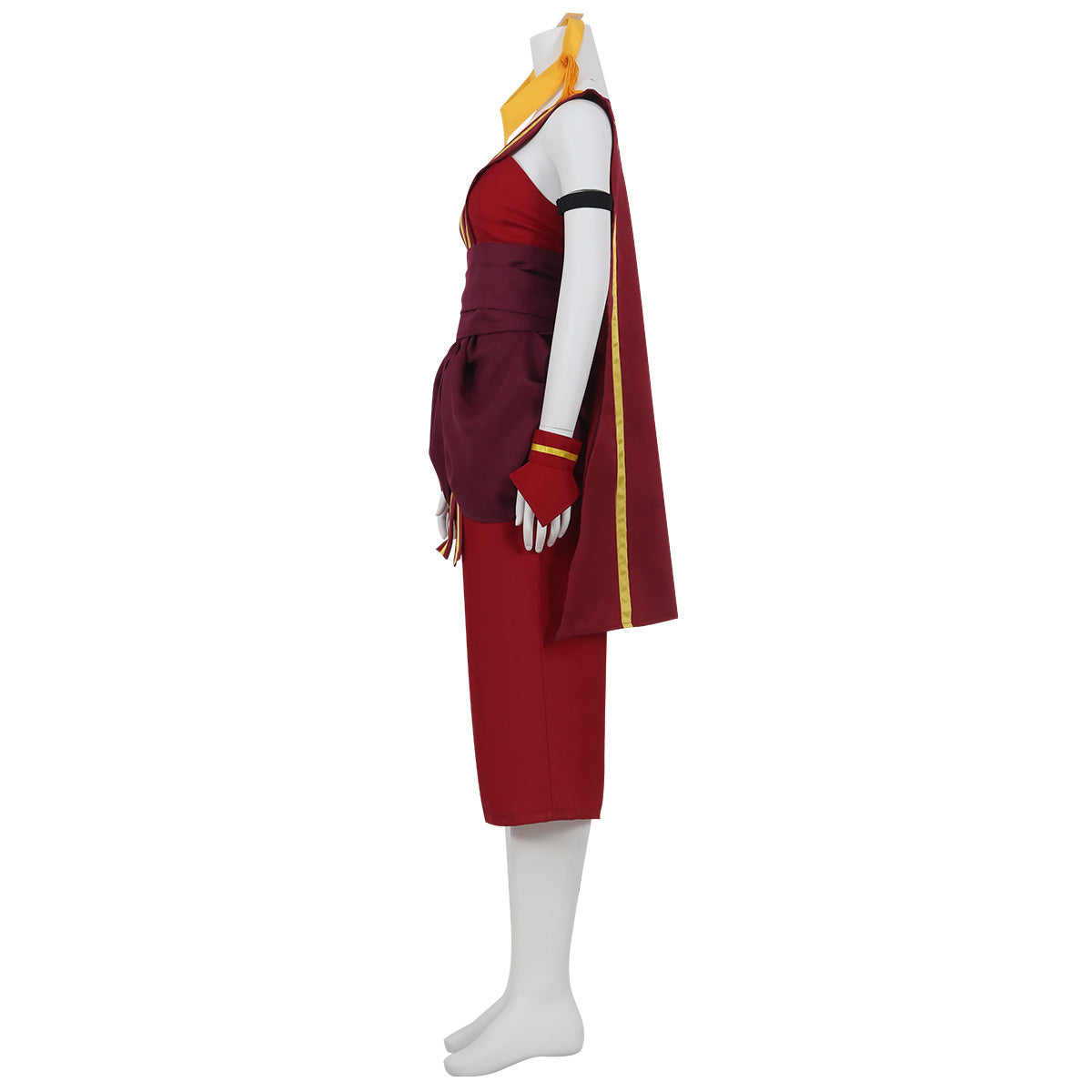 Avatar The Last Airbender Toph Beifong Red Cosplay Costume