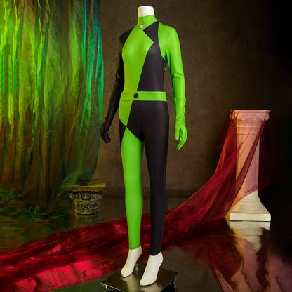 Kim Possible Shego Cosplay Costume - B Edition