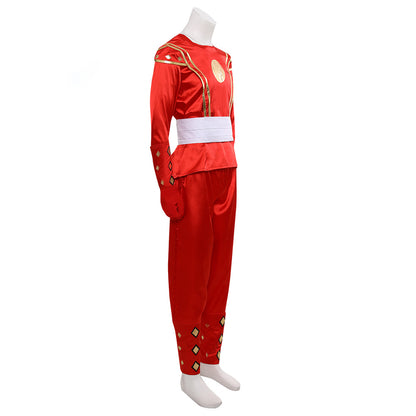 Power Rangers Red Ninjetti Ranger Red Ninja Ranger Cosplay Costume