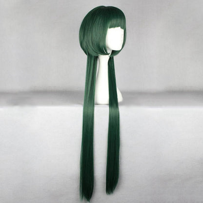 Katekyo Hitman Reborn! Millefiore Uni Yuni Green Cosplay Wig