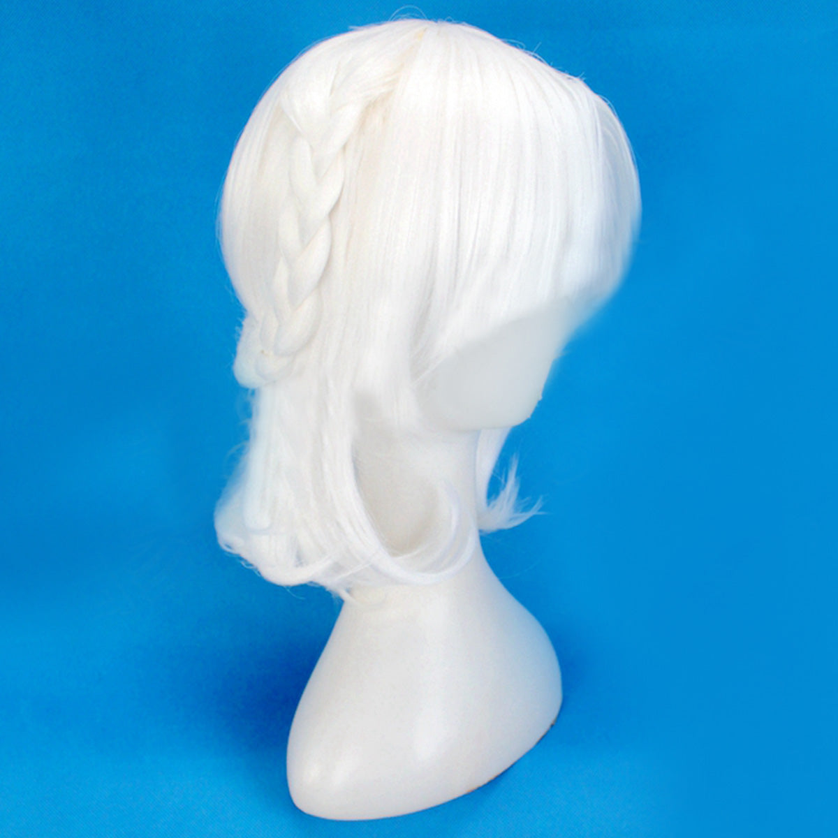 Touhou Project Kishin Sagume White Cosplay Wig