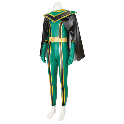 Power Rangers Mystic Force Green Mystic Ranger Cosplay Costume