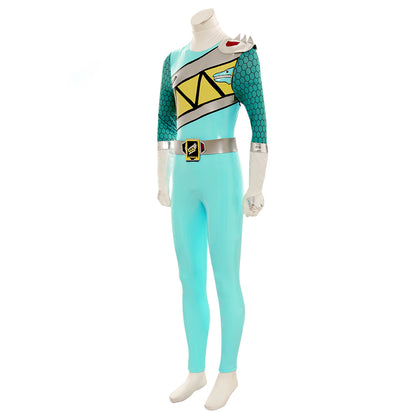 Power Rangers Dino Charge Dino Charge Green Ranger Cosplay Costume