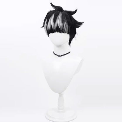 Kaiju No.8 Gen Narumi Black Cosplay Wig