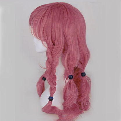 [in stock]JoJo's Bizarre Adventure：JoJolion Yasuho Hirose Pink Cosplay Wig