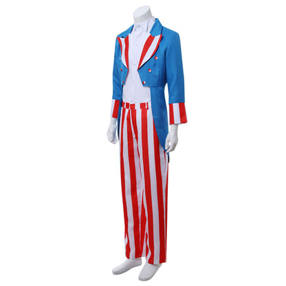 The Purge 3 : Election Year Uncle Sam Halloween Cosplay Costume