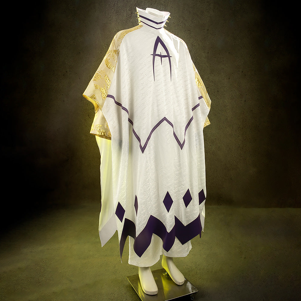 Mens Maltese Cross long Cloak Embroidered Cosplay sold Comtume