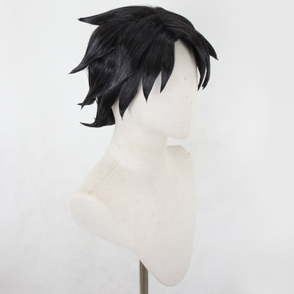 Guilty Gear STRIVE Anji Mito Black Cosplay Wig