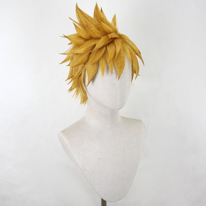 7. Hokage Naruto Uzumaki von Naruto Halloween Goldene Cosplay Perücke