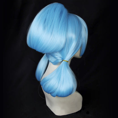 League of Legends LOL Spirit Blossom Evelynn Blue Cosplay Wig