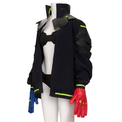 Cyberpunk: Edgerunners Rebecca Customize (with gloves) Cosplay Costume