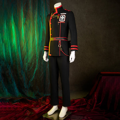 D Gray-man Allen Walker 3rd Uniform Cosplay Costume